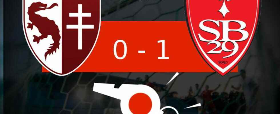 Metz Brest good operation for Stade Brestois 0 1 the