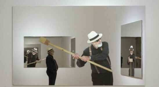 Michelangelo Pistoletto exhibition Messanudo the world laid bare