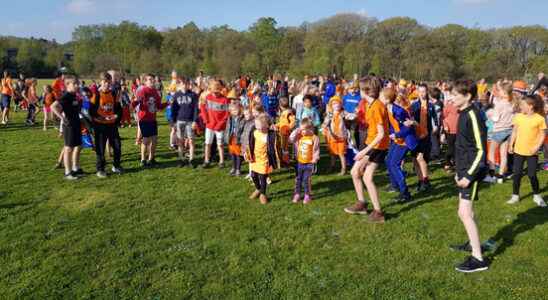 More than a million children work out on sunny anniversary