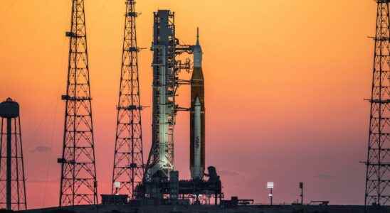 NASA general rehearsal for the SLS before its launch to