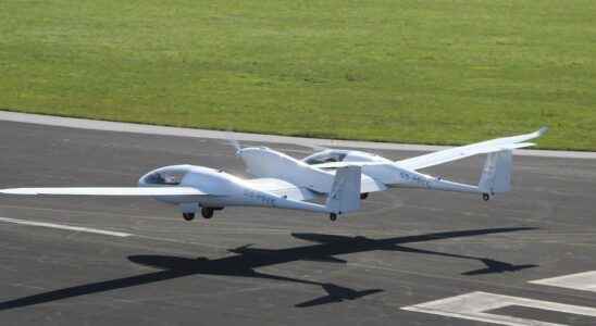 New altitude record for a hydrogen plane