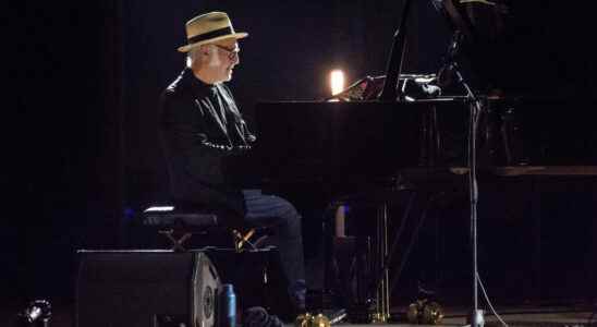 Pianist Ludovico Einaudi in concert at Salle Pleyel