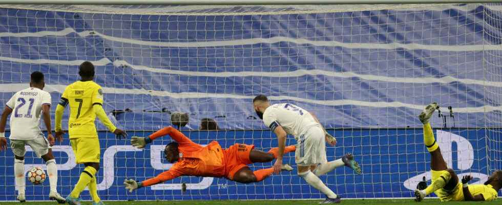 Real Madrid resists Chelsea and goes to the semis