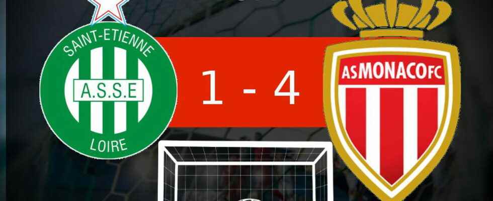 Saint Etienne Monaco AS Monaco strikes a blow