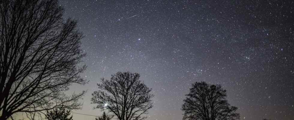 Shooting stars 2022 dates and observation of the Lyrids