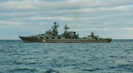 The cruiser Moskva sank a huge setback for the Russian