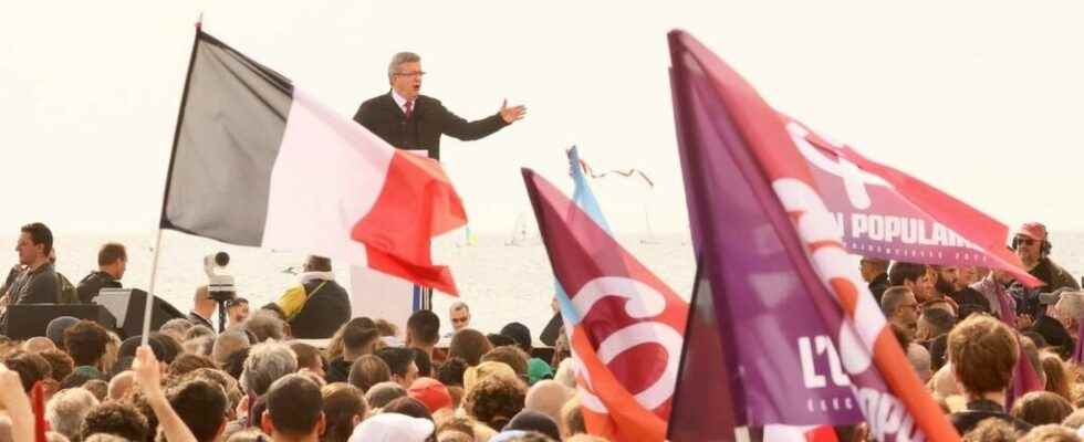 The voters of Melenchon a crucial pool of votes for