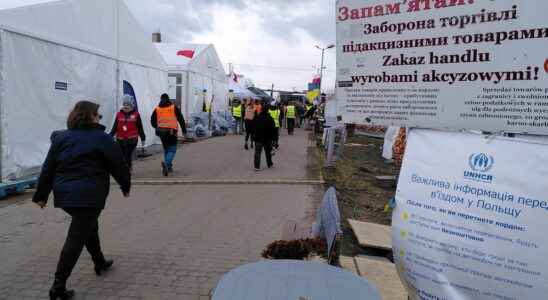 War in Ukraine on the Polish border with volunteers from