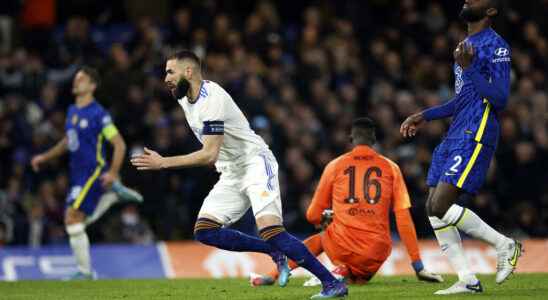 a Real worn by Benzema stuns Chelsea