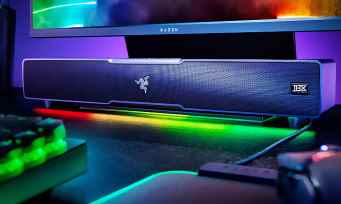 a THX RGB soundbar equipped with a subwoofer