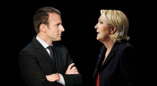 a second Macron Le Pen duel very different from the first