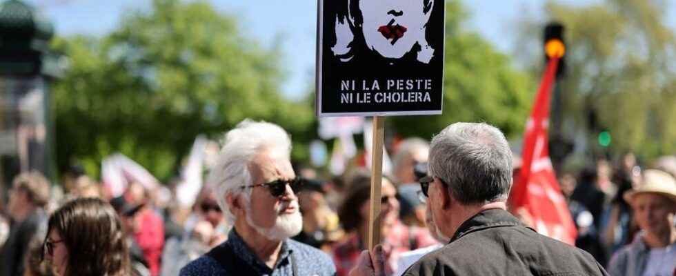 in France a mixed mobilization against the far right