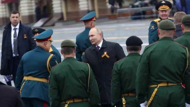 Vladimir Putin played an important role in the transformation of Victory Day into a big demonstration.