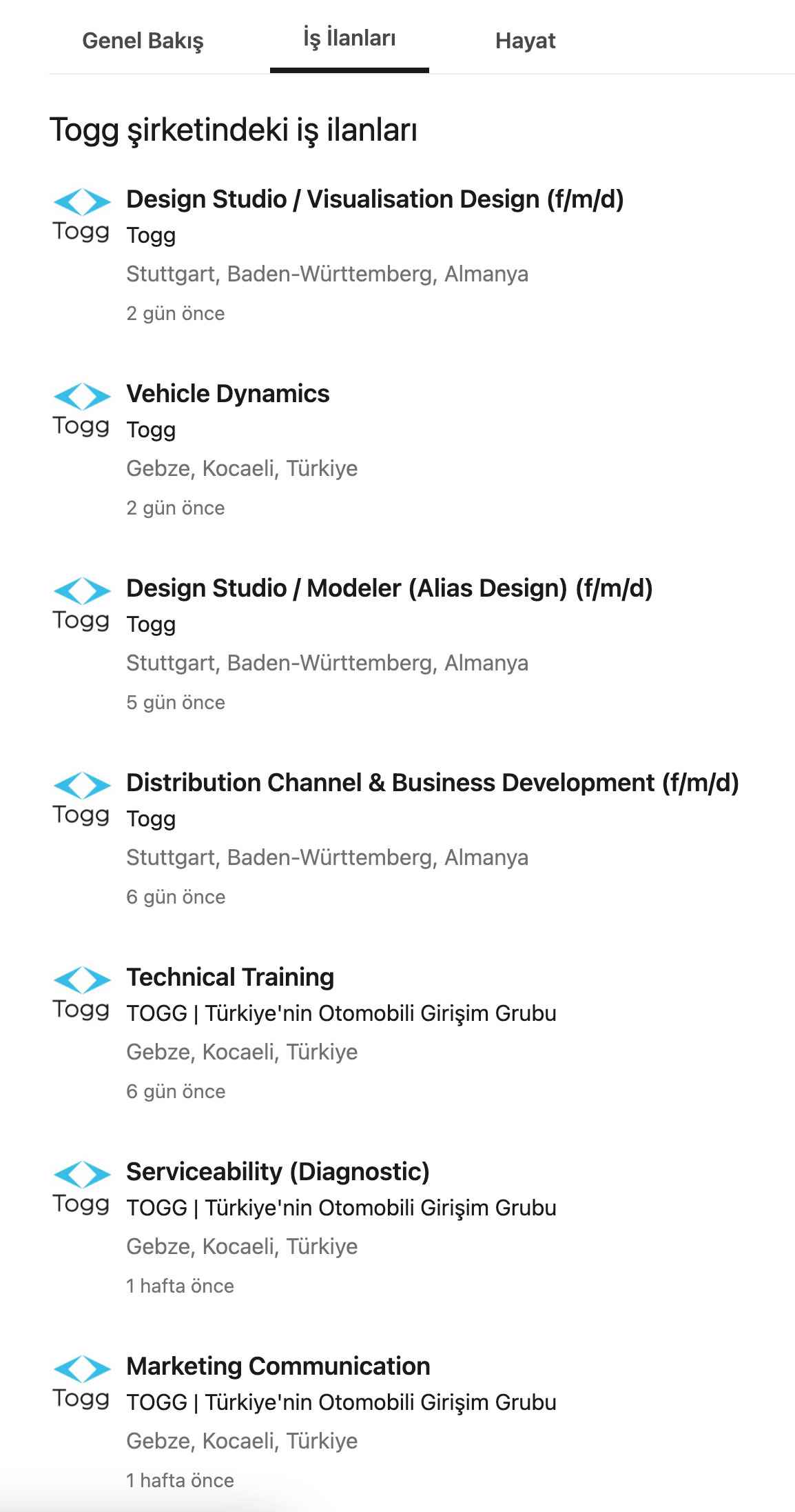 1651428585 55 Togg opens new job postings for domestic automobile project