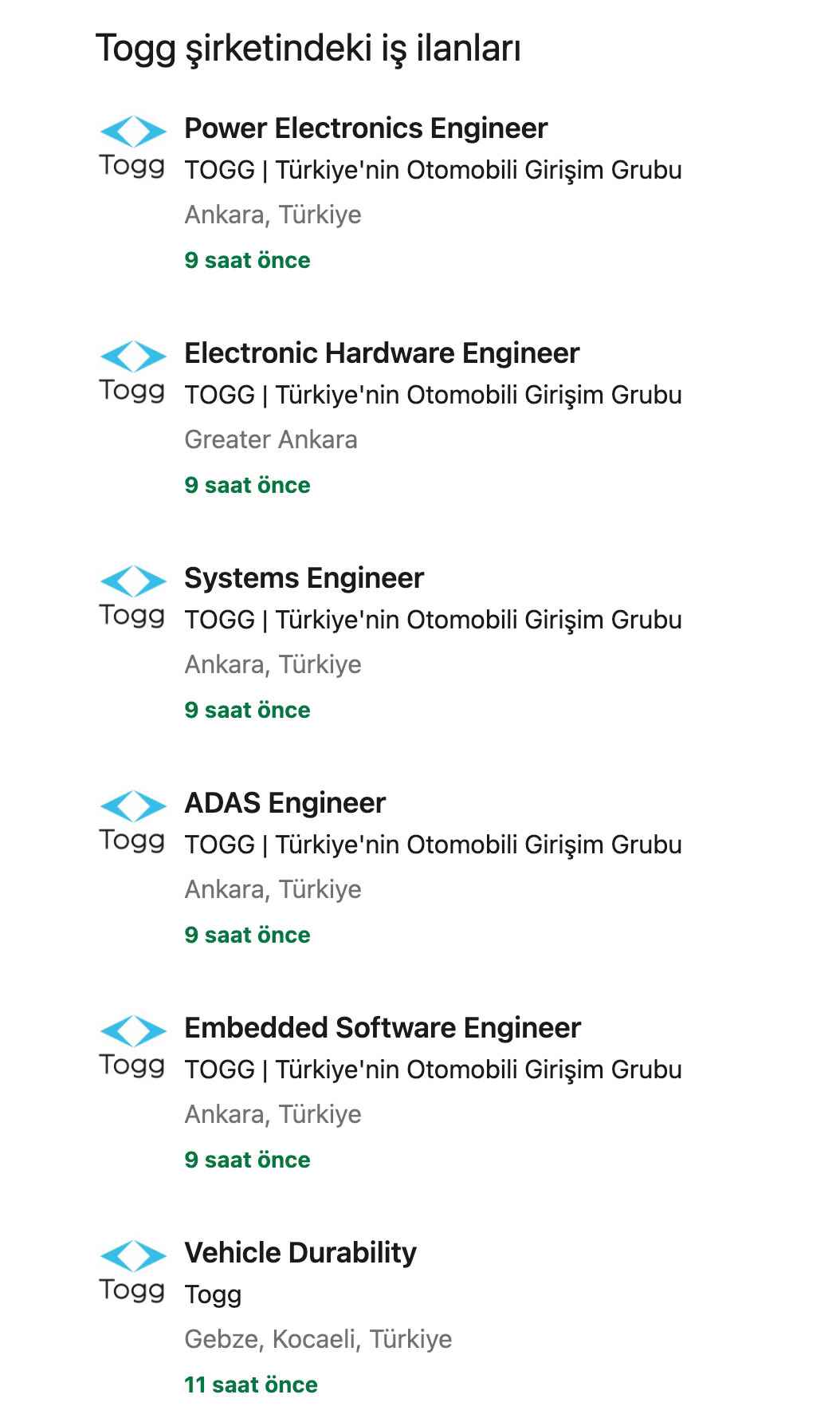 1652463749 900 Togg opened new job postings for its domestic automobile project