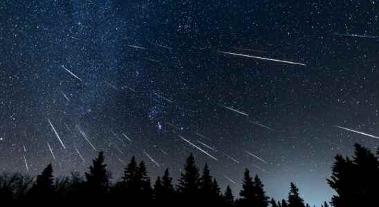 A storm of shooting stars expected on May 31 created