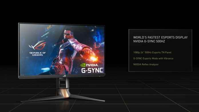 Asus ROG Swift 500Hz Gaming Monitor Unveiled