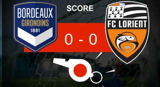 Bordeaux Lorient the two teams back to back relive