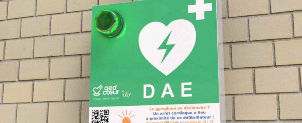 Cardiac arrest the Lepine competition rewards connected defibrillators