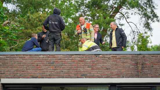 Care center in Bilthoven evacuated fire caused by roof work