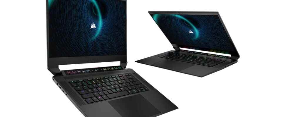 Corsair launches its first laptop for gamers but also for