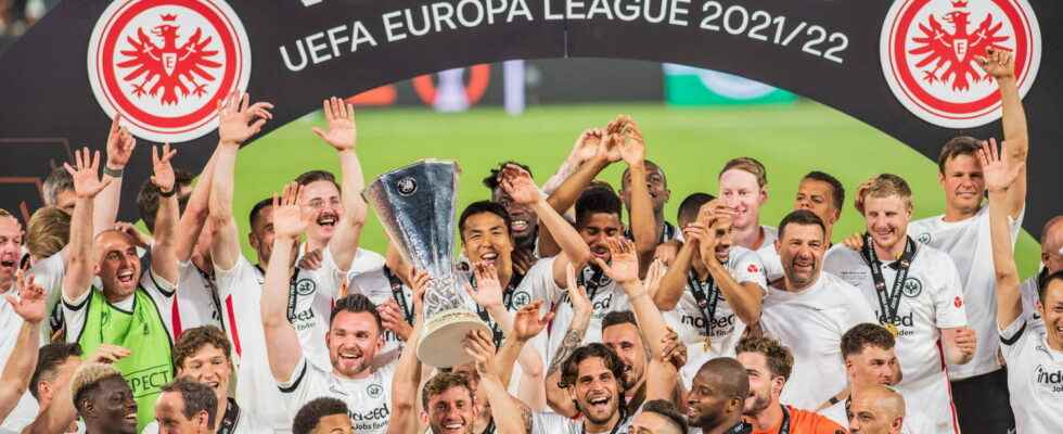 Europa League the final won by Eintracht Frankfurt