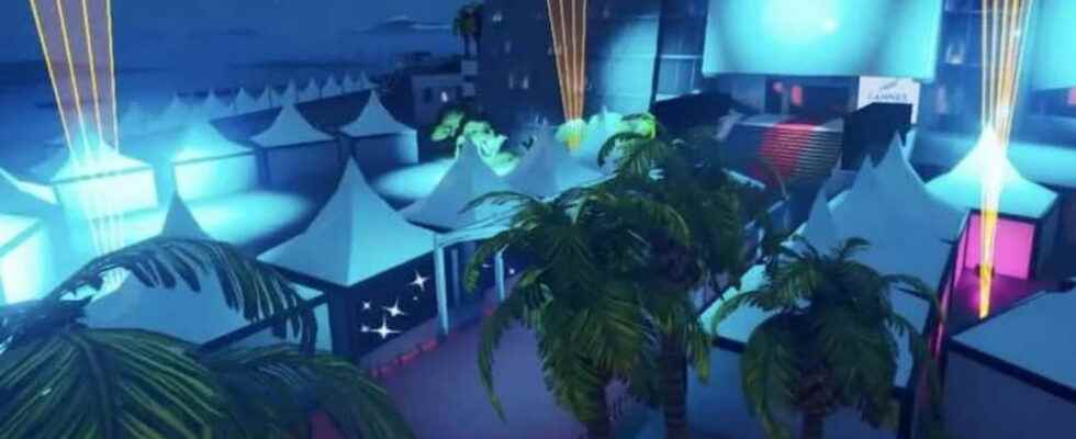 Fortnite the Cannes Film Festival invites itself to Fortnite