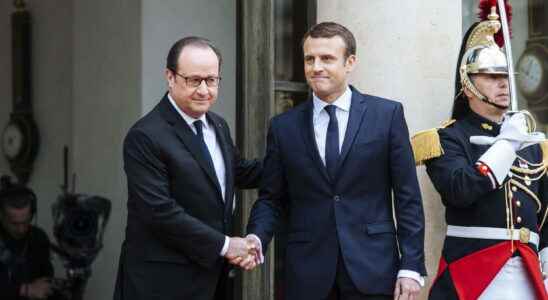 Francois Hollande present at Macrons inauguration A strained relationship with