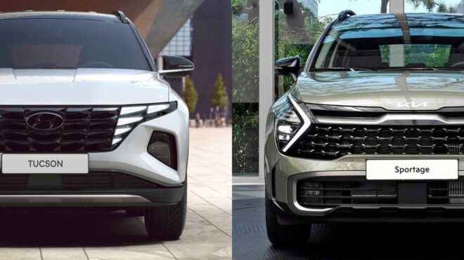 Hyundai Tucson and Kia Sportage cousins ​​prices face