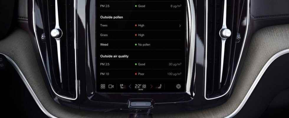 Interior air Volvo presents its new air purifier