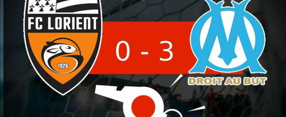 Lorient OM big victory for Olympique Marseille relive the