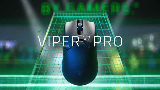 New 58 gram gaming mouse Razer Viper V2 Pro