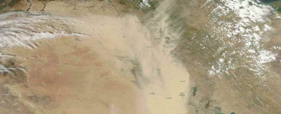 Ninth giant sandstorm in Iraq an unprecedented situation