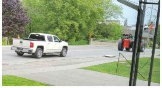 Police seek pickup truck tractor after Pride flags stolen