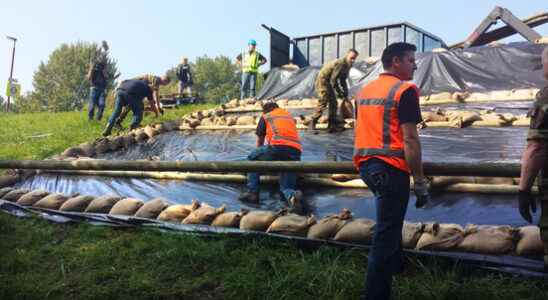 Practice against flooding water board and Defense pack Lekdijk