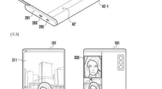 Samsung Obtains Swipeable Screen Phone Patent