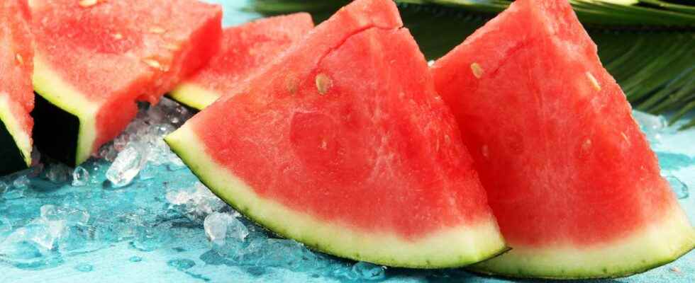 The 10 most water rich fruits