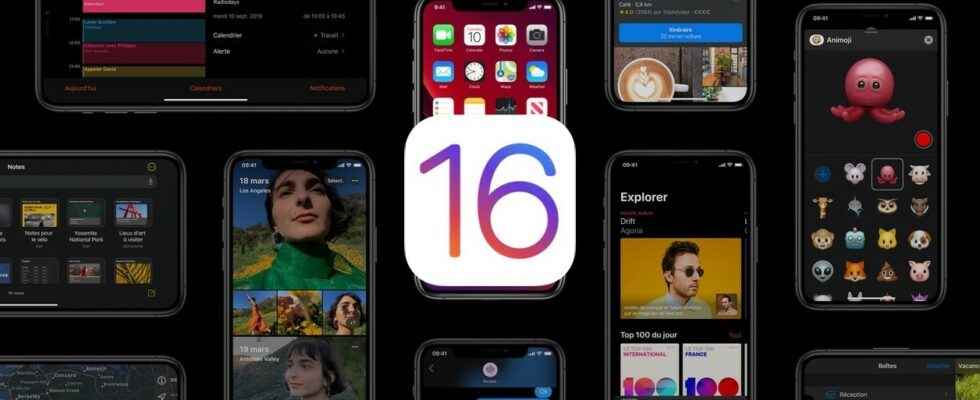 The first public beta of iOS 16 could arrive later