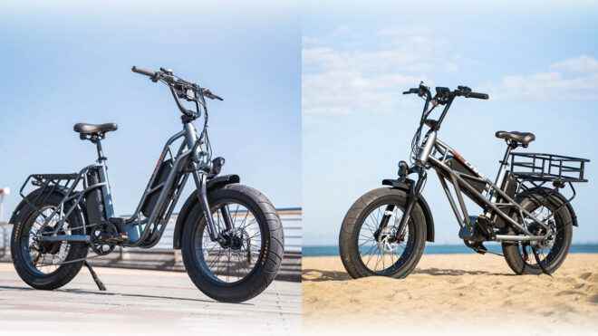 The new electric bike adopting the open body type Gemini