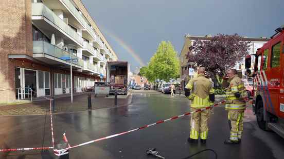 Two people unwell after leaking toxic substance from truck in