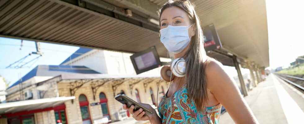 Wearing a Covid mask no longer compulsory in trains TGV