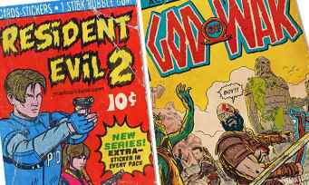 he recreates vintage comics with games