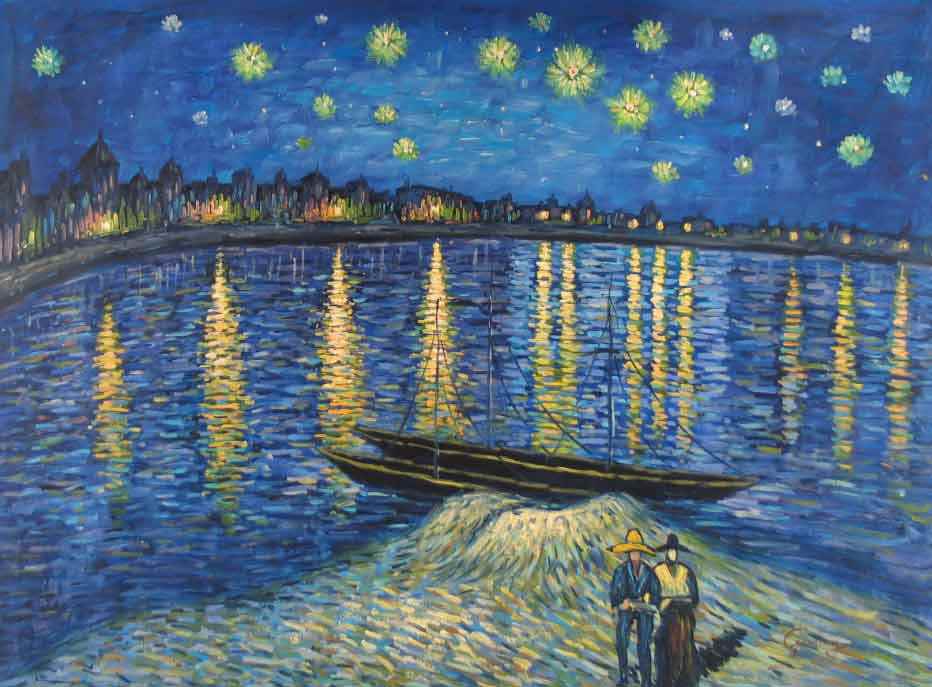 A Starry Night on the Rhine