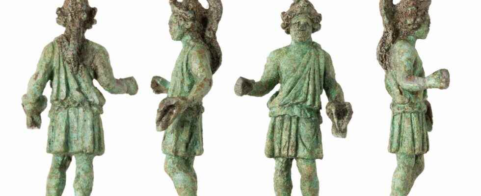 A Gallo Roman statuette discovered in Brittany