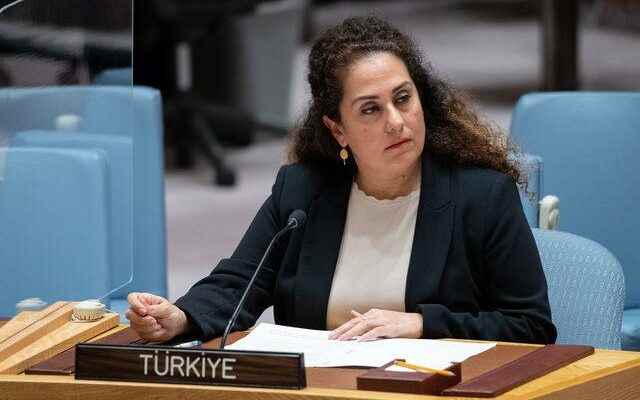 A first in the UN Security Council The name Turkey