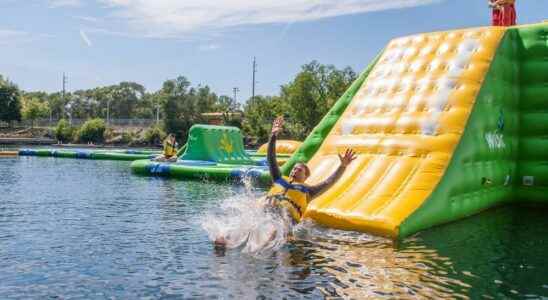 At a historic swimming hole an upgrade just in time