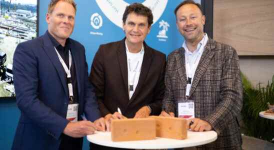 Bricks made from Domtoren Utrecht new residential area Merwede will