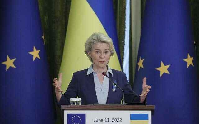 Critical statement from the President of the EU Commission Leyen