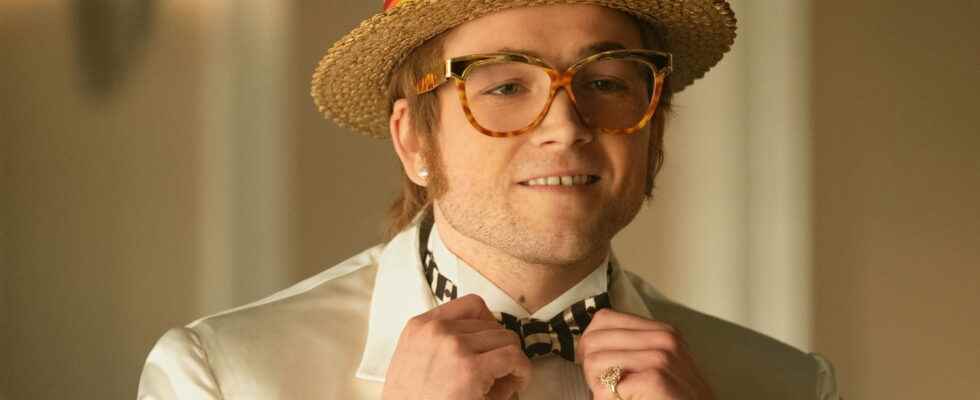 Did Taron Egerton really sing in the Elton John biopic