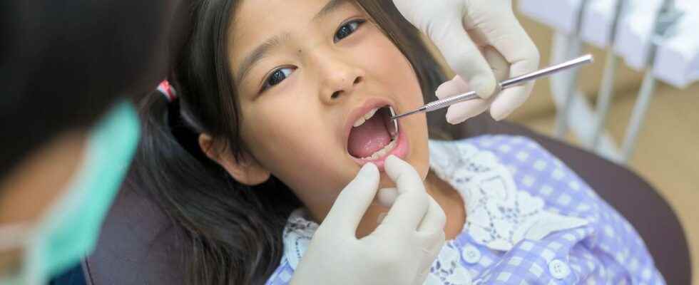 Endocrine disruptor a phthalate alters the mineralization of childrens teeth